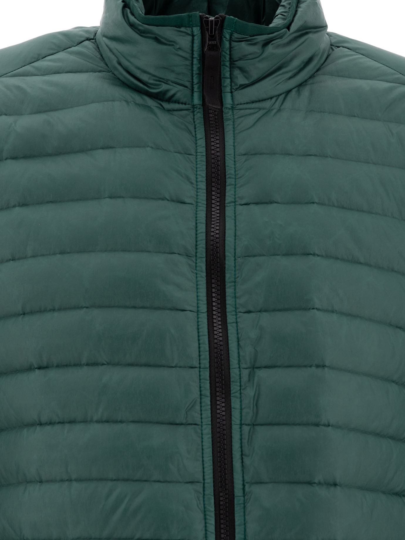 STONE ISLAND Green Packable down jacket